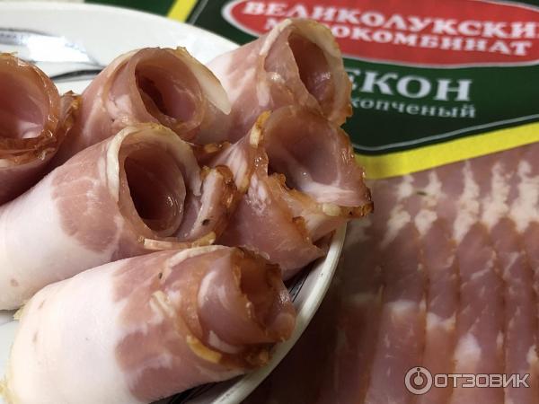 Бекон сырокопченый Великолукский мясокомбинат фото