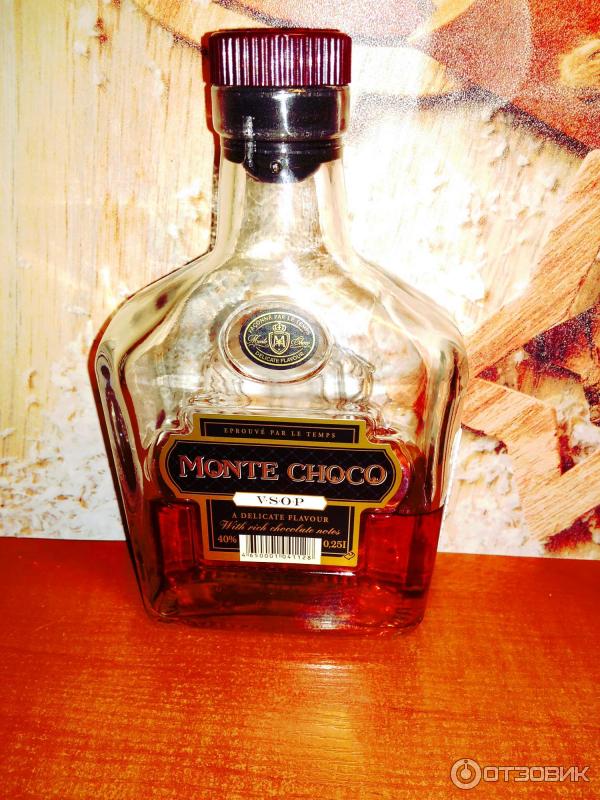 Коньяк вкус шоколада. Коньяк Monte Choco v.s.o.p. Коньяк Монте Чоко 5 звезд. Монте шоко коньяк шоколад. Коньячный напиток Монте шоко.