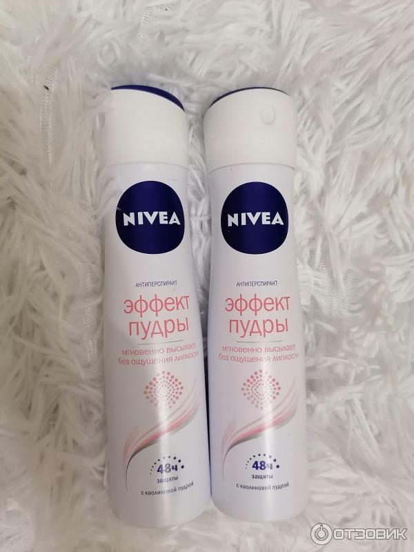 Дезодорант-антиперспирант Nivea Эффект пудры спрей фото