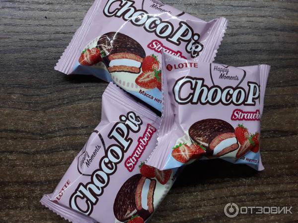 Печенье Lotte Choco Pie фото