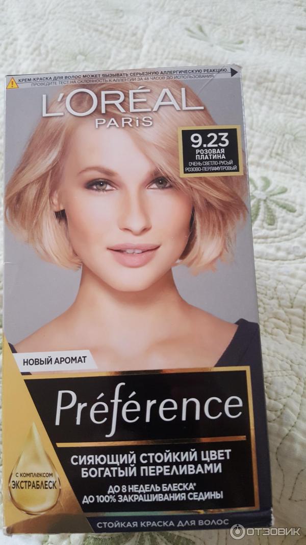 Краска лореаль преферанс 9. Лореаль преферанс 9.23. Loreal preference 9.23.