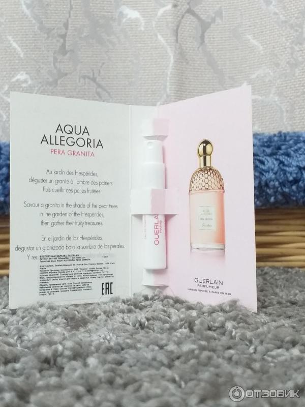 Туалетная вода Guerlain Aqua Allegoria Pera Granita фото