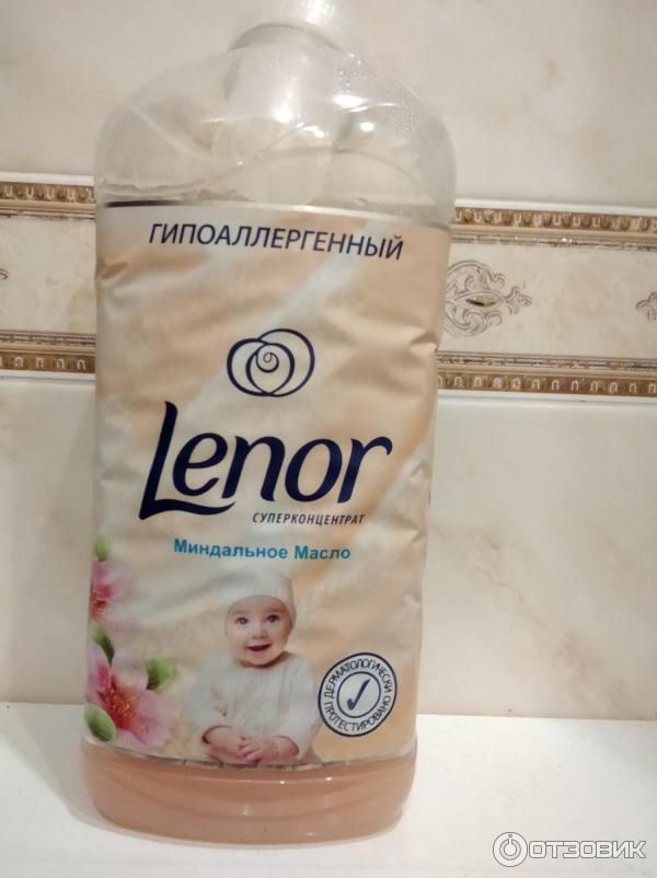 Концентрированный кондиционер для белья Lenor для чувствительной кожи фото