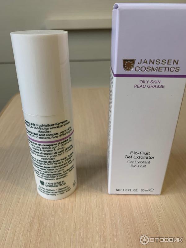 Биокомплекс для лица Janssen Oily Skin Bio-Fruit Gel Exfoliator с фруктовыми кислотами фото