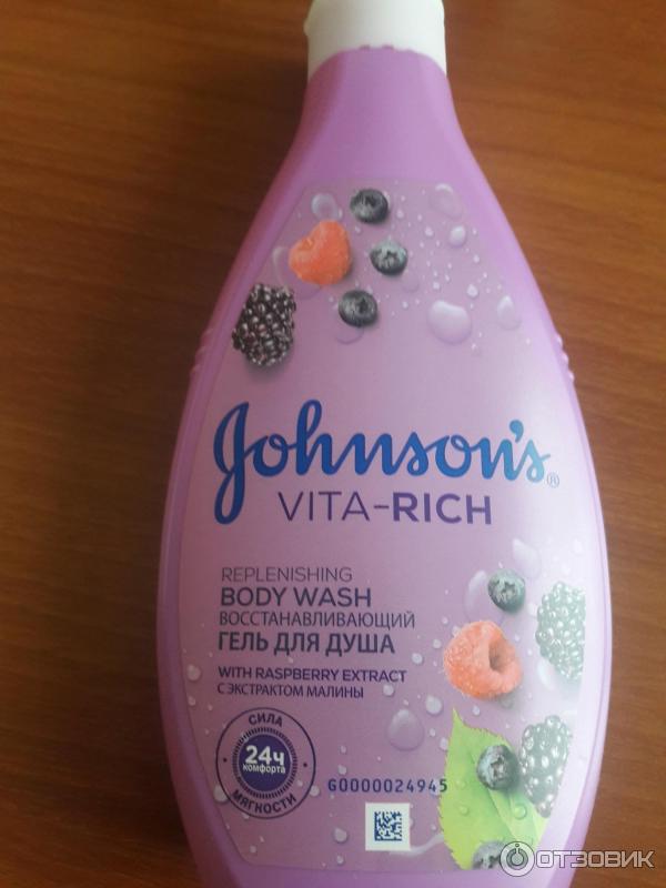 Гель для душа Johnson's Vita-Rich фото