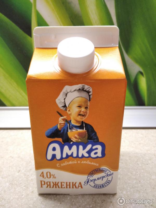 Ряженка Амка 4% фото