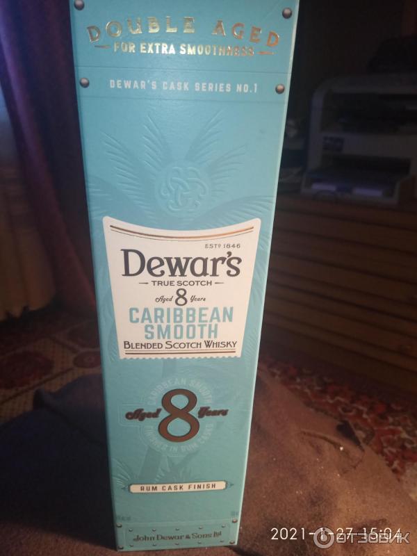 Виски dewars caribbean smooth 8