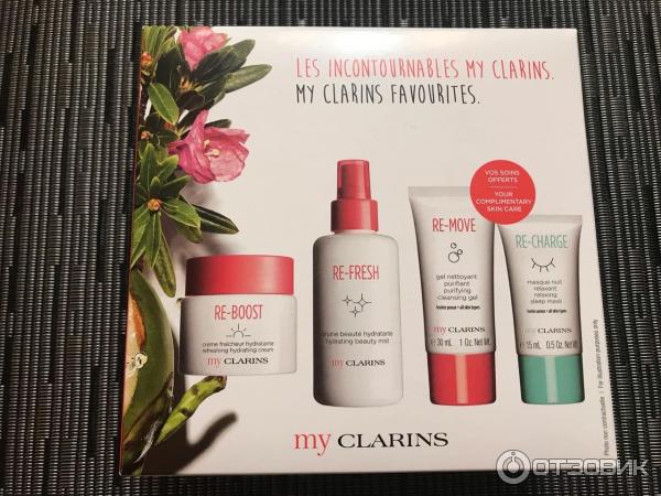 Набор средств ухода для молодой кожи Clarins My Clarins Re-boost фото