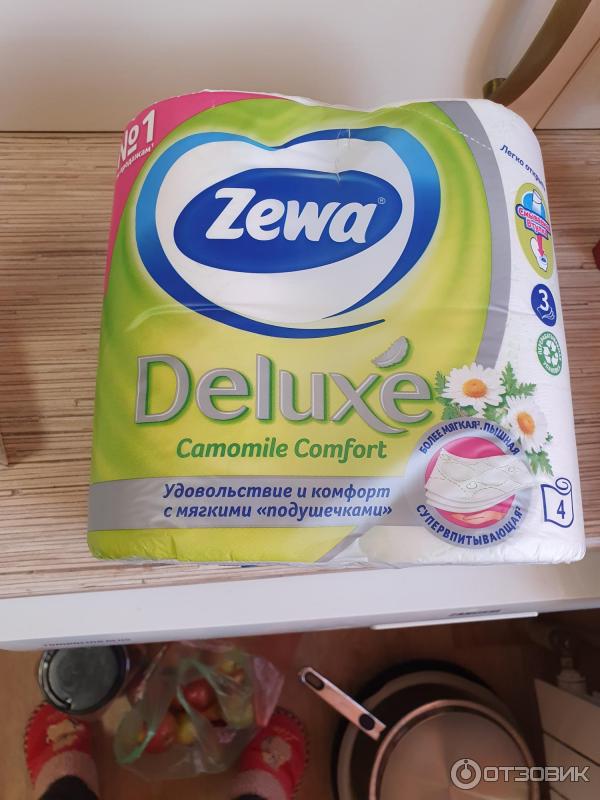 Туалетная бумага Zewa Deluxe фото