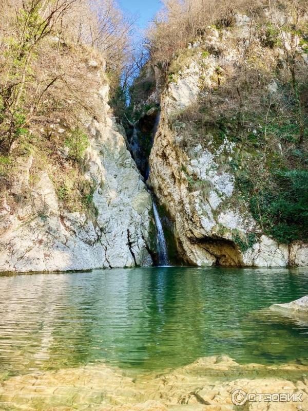 Агурские водопады в сочи фото