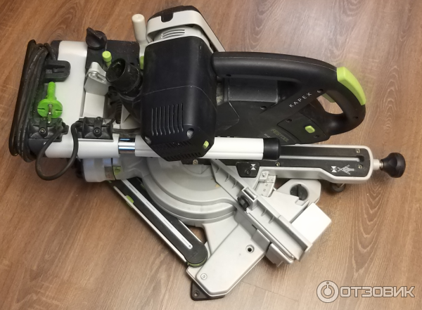 Аккумуляторная торцовочная пила с механизмом протяжки Festool KAPEX KSC 60 EB-Basic