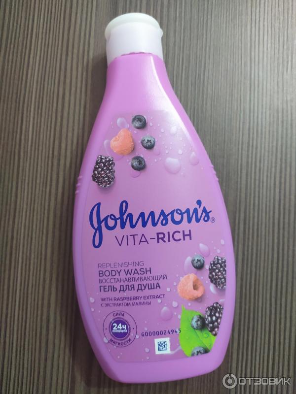 Гель для душа Johnson's Vita-Rich фото