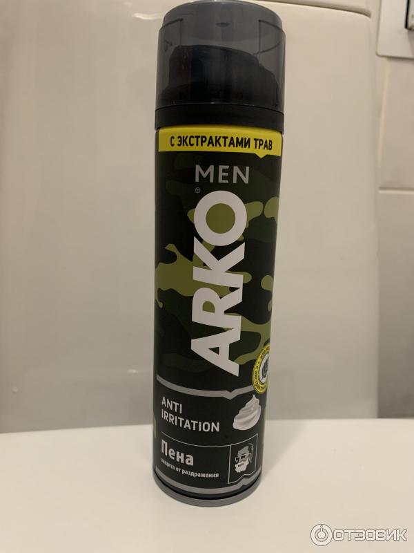 Пена для бритья ARKO MEN Anti-Irritation С экстрактами трав фото