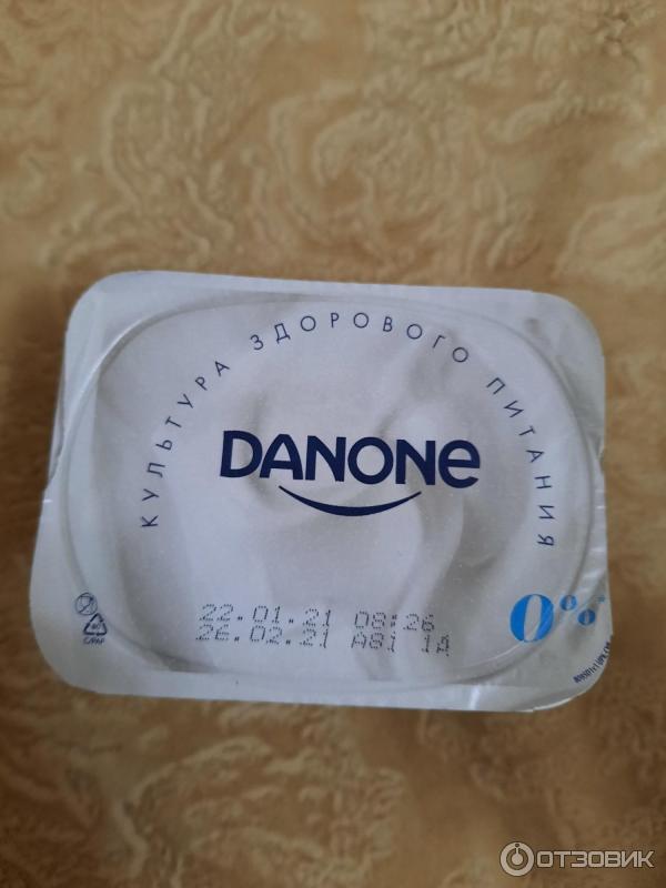 Творог мягкий Danone обезжиренный 0% фото