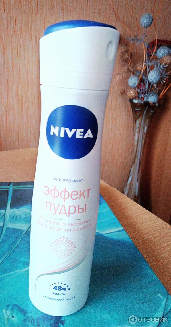 Дезодорант-антиперспирант Nivea Эффект пудры спрей фото