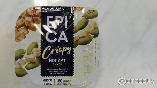 Йогурт Epica Crispy фото