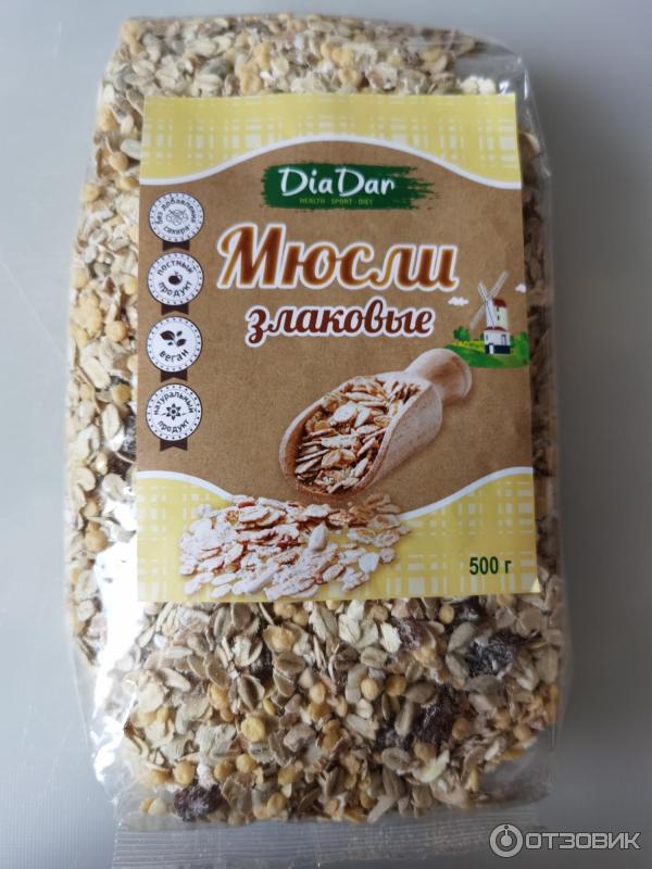 Мюсли злаковые фото