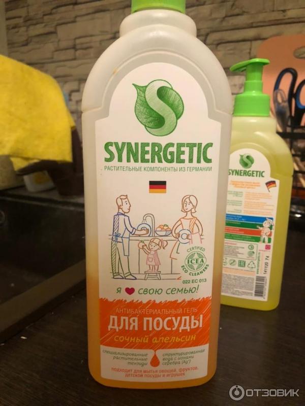 Средство для мытья посуды Synergetic фото