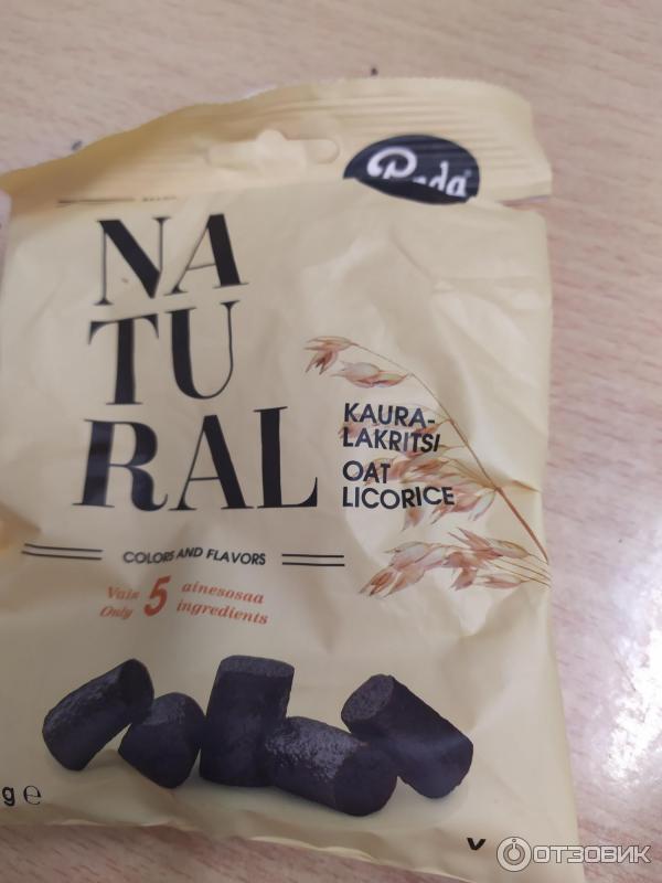 Лакричные конфеты Panda Natural фото