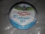 Сметана Домик в деревне 15% фото