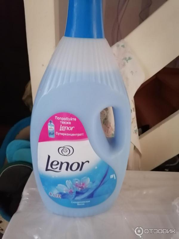 Ополаскиватель для белья lenor скандинавская весна фото