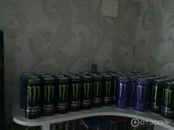 Энергетический напиток Monster Energy Black фото