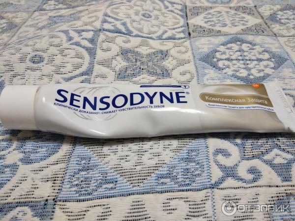 Зубная паста для чувствительных зубов Sensodyne c фтором фото