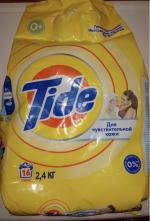 Порошок Tide для чувствительной кожи фото