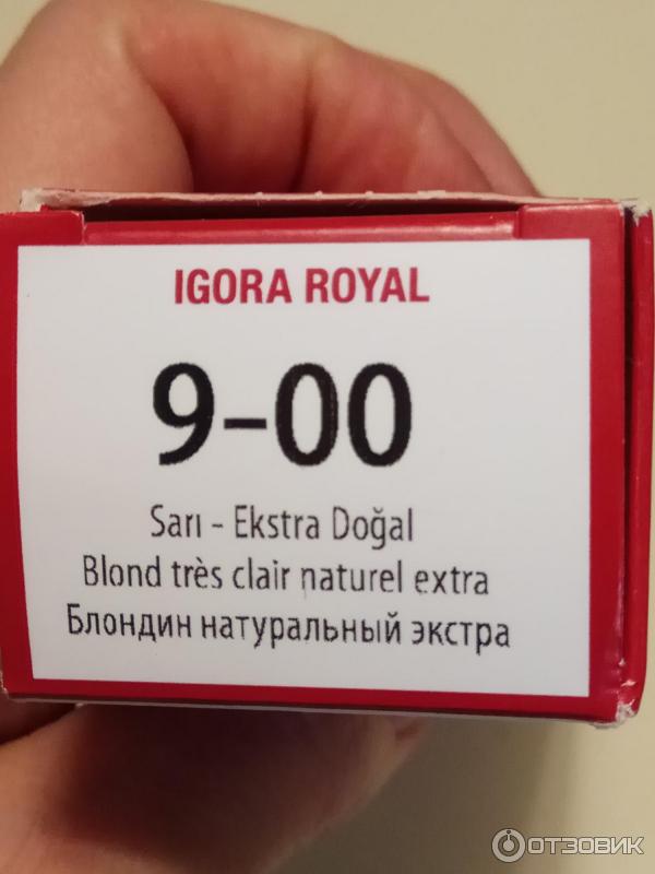 Крем-краска для волос Igora Royal фото