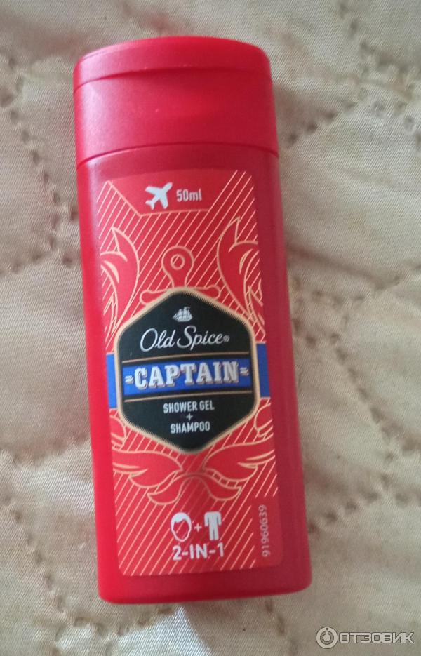 Шампунь + гель для душа Old Spice Captain фото