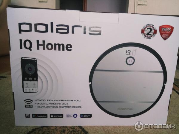 Робот-пылесос Polaris PVCR 3300 IQ Home Aqua фото