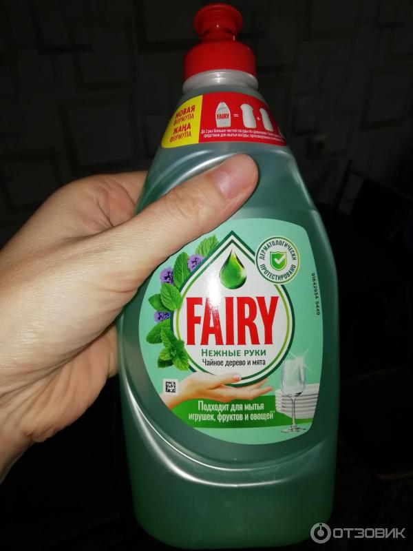 Fairy pure and clean чайное дерево и мята