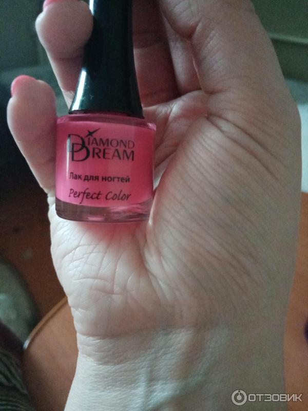 Лак для ногтей Diamond Dream Perfect color фото