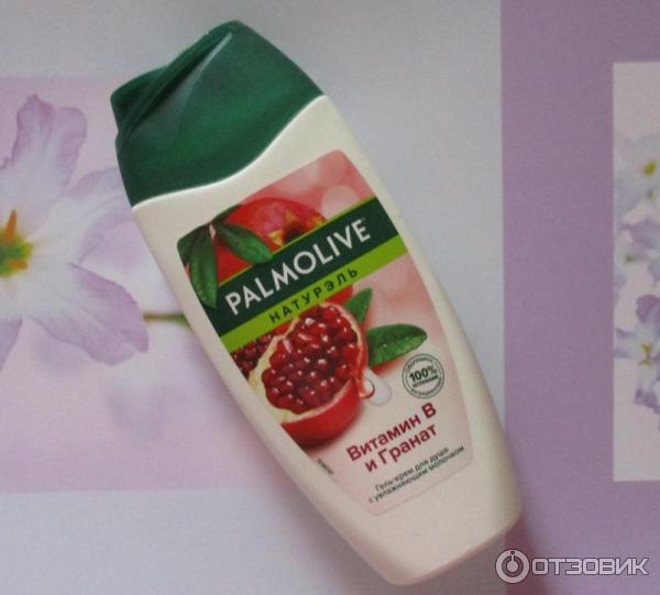 гель для душа Palmolive Натурэль с увлажняющим молочком и экстрактом граната