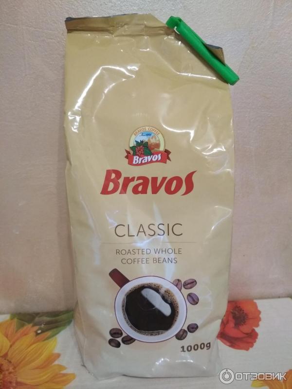 Кофе Bravos Classic в зернах фото