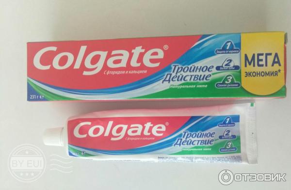 Зубная паста Colgate Тройное действие фото