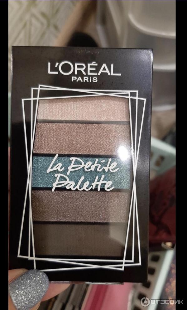 Палетка теней для век L'Oreal La Petite Palette фото