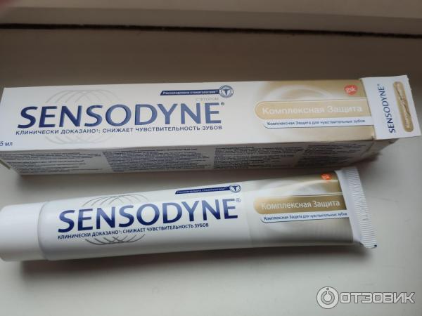 Зубная паста Sensodyne Комплексная защита фото