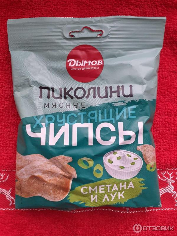 Чипсы мясные Дымов фото