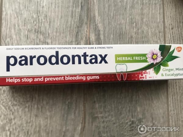 Зубная паста Parodontax Herbal Fresh фото