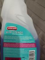 Средство для мытья стекол, пластика и зеркал Unicum фото