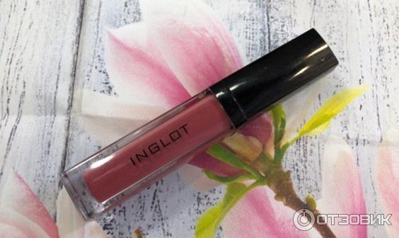 Матовая помада Inglot Lip Tint Matte фото