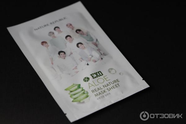 Маска для лица Nature republic Real nature mask sheet aloe фото