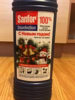 Санитарно-гигиенический гель Sanfor Chlorum для ванн и унитазов фото