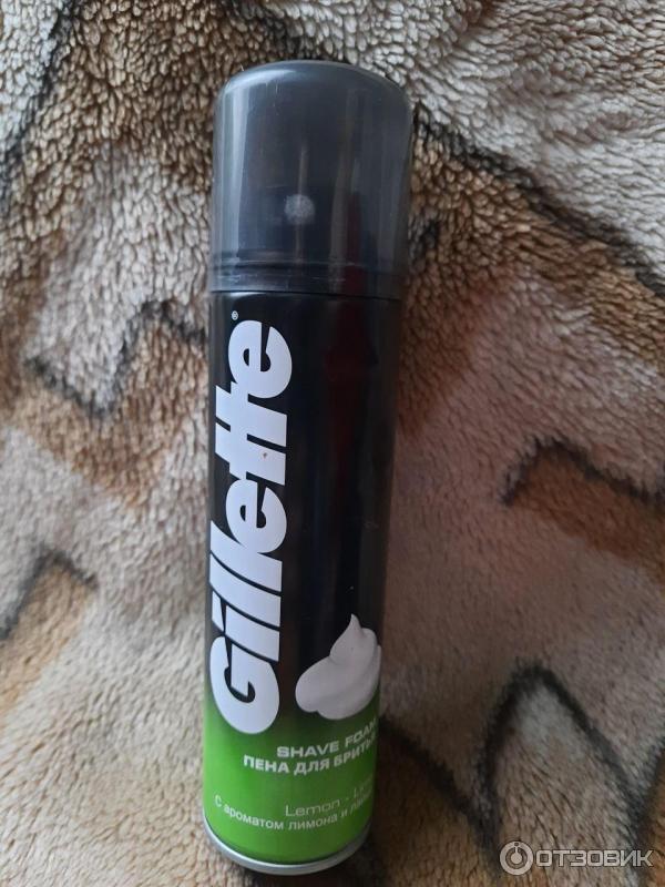 Пена для бритья Gillette Lemon Lime фото