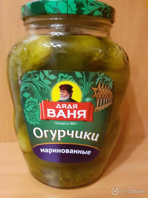 Огурчики маринованные Дядя Ваня фото