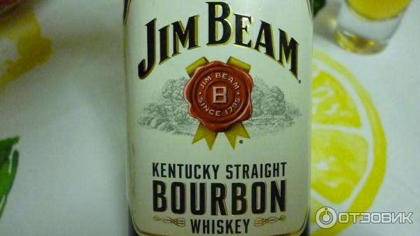 Виски Jim Beam White Label фото