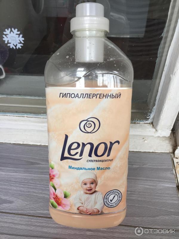 Концентрированный кондиционер для белья Lenor для чувствительной кожи фото