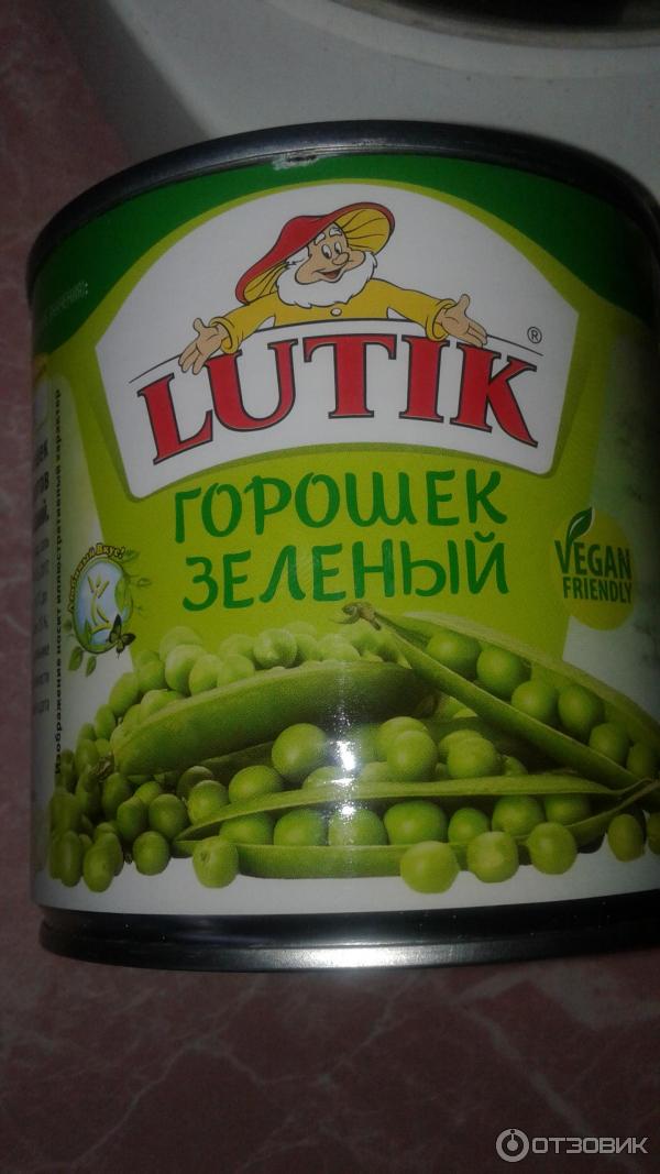 Горошек зеленый Lutik фото