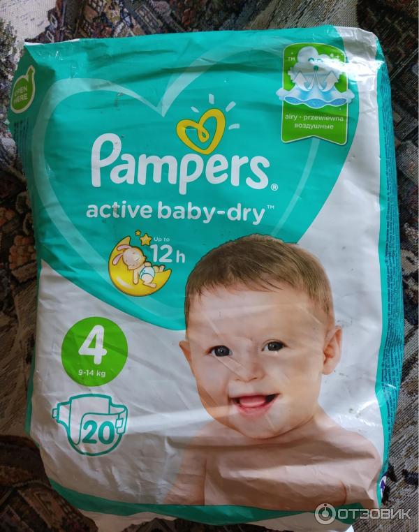 Подгузники Pampers Active Baby-Dry фото